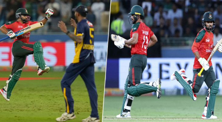 শ্রীলঙ্কাকে ৪ উইকেটে হারিয়ে সুপার ফোরের যাত্রা শুরু বাংলাদেশের